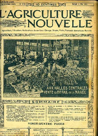 L'AGRICULTURE NOUVELLE N 1150 - HORTICULTURE.