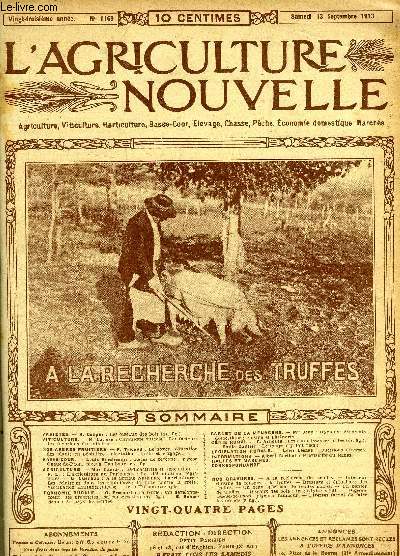 L'AGRICULTURE NOUVELLE N 1169 - VARITS.
