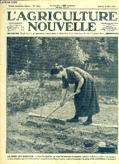 L'AGRICULTURE NOUVELLE N 1442 - La France est-elle toujours le verger de l