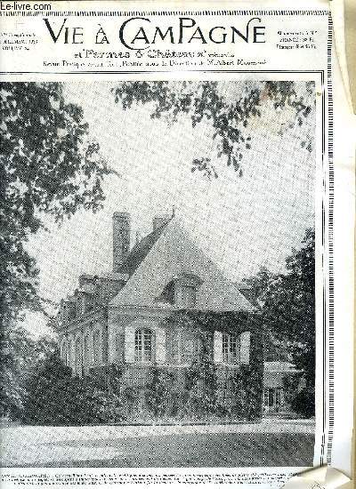 VIE A LA CAMPAGNE Numro Extraordinaire N 84 unit et diversit des pays de la Loire - les cits aux multiples logis de caractre - physionomie rgionale des habitations rurales - les fermes des mauges dans le choletais en Anjou .