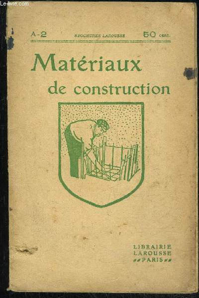 MATERIAUX DE CONSTRUCTION