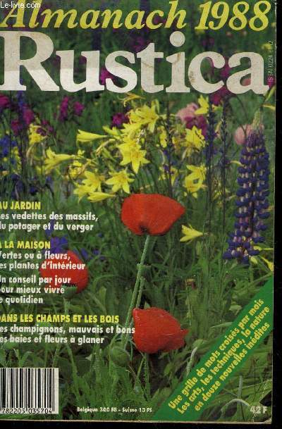 ALMANACH RUSTICA 1988