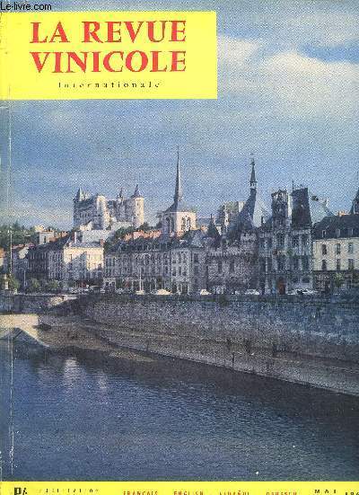 LA REVUE VINICOLE INTERNATIONALE N 99 SAUMUR, LA PERLE DE L'ANJOU SAUMUR, the  Pearl of Anjou . - SAUMUR,  Die Perle des Anjou . - SAUMUR, Perla del AnjouLES VINS DE LA RGION DE SAUMUR, par M. Gabriel DZ,