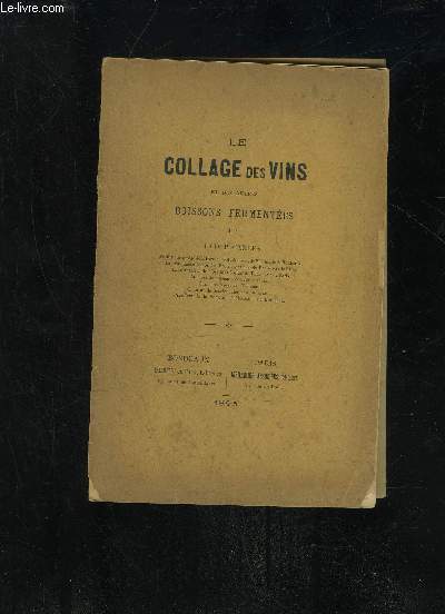 LE COLLAGE DES VINS