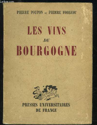 LES VINS DE BOURGOGNE