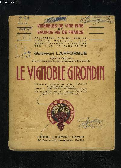 LE VIGNOBLE GIRONDIN TOME 1