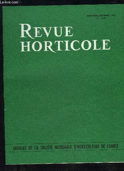 LA REVUE HORTICOLE 1962 N 2249 - Chronique Horticole ..A la Socit Nationale d'Horticulture de France .Le XVIe Congrs International d'Horticulture, Bruxelles, 1962.. Evolution de l'Horticulture et Congrs Internationaux, parA. LECRENIER ..Les Mimosas s