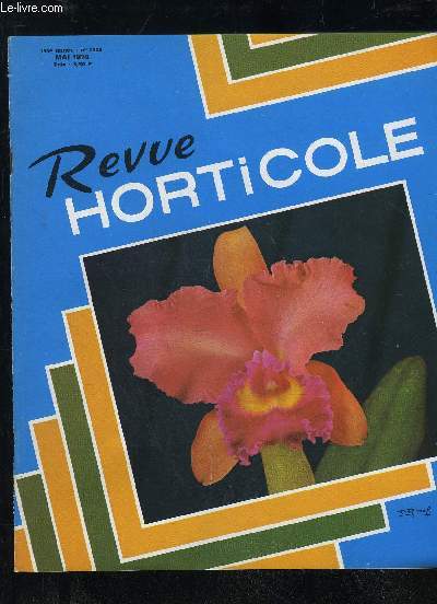 LA REVUE HORTICOLE 1974 N 2324 - actualit4 WIG 746 Chronique horticole8Lu dans la presse spcialise Agenda9La Revue Horticole il y a cent ansTECHNIQUES MODERNES11 Chauffage des serres et nouvelles sources d'nergie (A. Gac)27 Techniques modernes dans l