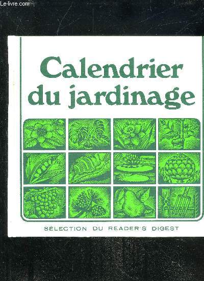 Livres agendas et calendriers du jardin