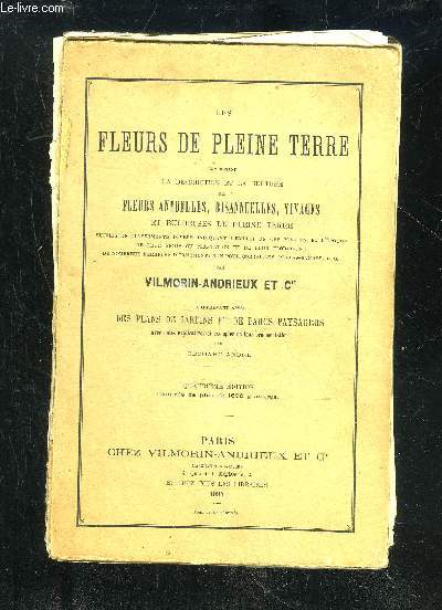 LES FLEURS DE PLEINE TERRE