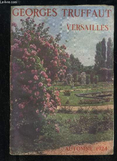 GEORGES TRUFFAUT VERSAILLES AUTOMNE 1924