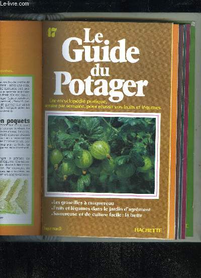 LE GUIDE DU POTAGER N 47 - LES GROSEILLES A MAQUEREAU, FRUITS ET LEGUMES DANS LE JARDIN D'AGREMENT, SAVOUREUSE ET DE CULTURE FACILE : LA BETTE