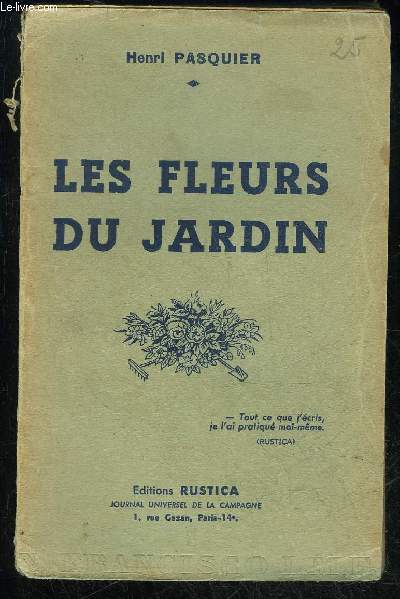 LES FLEURS DU JARDIN