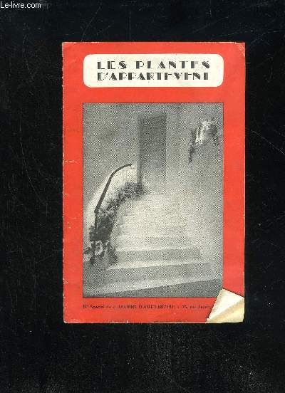 LES PLANTES D'APPARTEMENTS