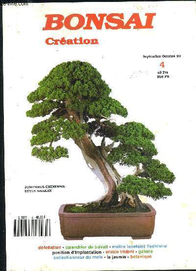 BONSAI CREATION N4 - SEPTEMBRE OCTOBRE 90