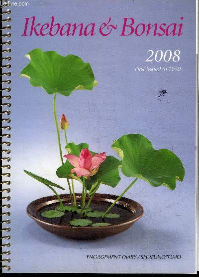 IKEBANA & BONSAI - AGENDA VIERGE.