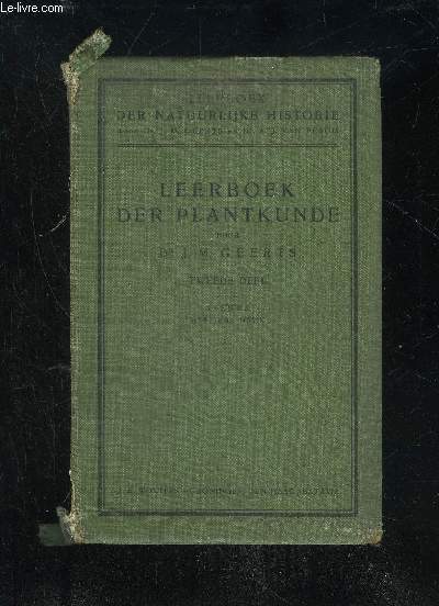 LEERBOEK DER PLANTKUNDE