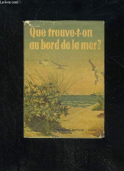 QUE TROUVE-T-ON AU BORD DE LA MER?