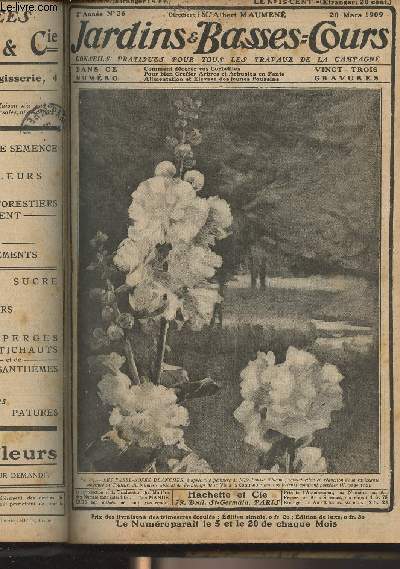 JARDINS ET BASSES-COURS N 26 2e anne - 20 mars 1909 - Le numro de printemps de 