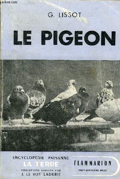 LE PIGEON - COLLECTION LA TERRE.