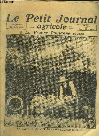 LE PETIT JOURNAL AGRICOLE N 1390 - Echos et InformationsLsion d