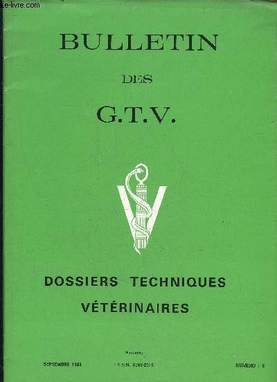 BULLETIN DE G.T.V. N5 SEPTEMBRE 1983 - APPLICATION DES BIOTECHNOLOGIES DANS LES DOMAINES AGRO-ALIMENTAIRE ET AGRICULTURELE SYSTEME IMMUNITAIRE DU TUBE DIGESTIF DES BOVINSIMPORTANCE DES MECANISMES IMMUNITAIRES EN RELATION AVEC LES INFECTIONS DU TRACTUS GA