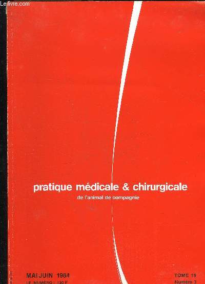 PRATIQUE MEDICALE ET CHIRURGICALE DE L'ANIMAL DE COMPAGNIE TOME 19 N3 - Emploi des fibres de carbone dans le traitement de la rupture de la corde du jarret chez le chien.Carbon fiber use in the treatment of Achille tendon rupture in dogs.Alimentation et