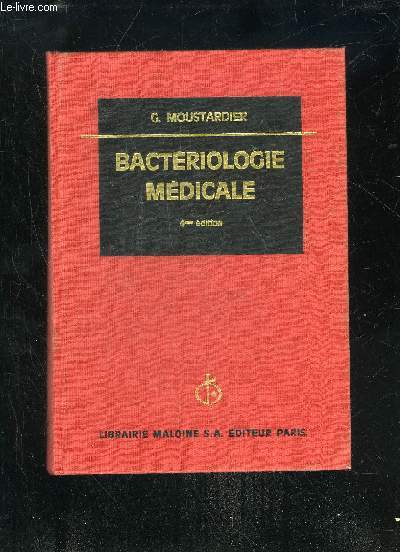 BACTERIOLOGIE MEDICALE