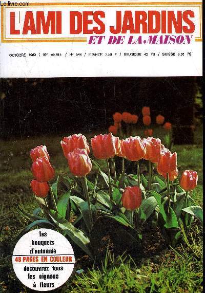 L'AMI DES JARDINS ET DE LA MAISON N 546 OCT. 1969 -