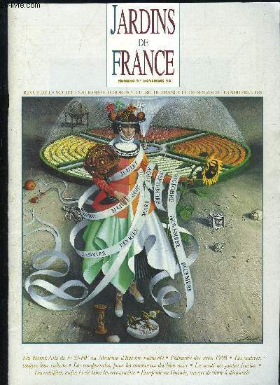 JARDINS DE FRANCE N 9 - 5 . La vie de la SNHFToutes les activits des sections de la SNHF.8 . Le jardin des livresNotre slection parmi les livres concernant le monde des jardins.10 . BotanisteAuguste Grisebach ( 1814-1879)12* Les