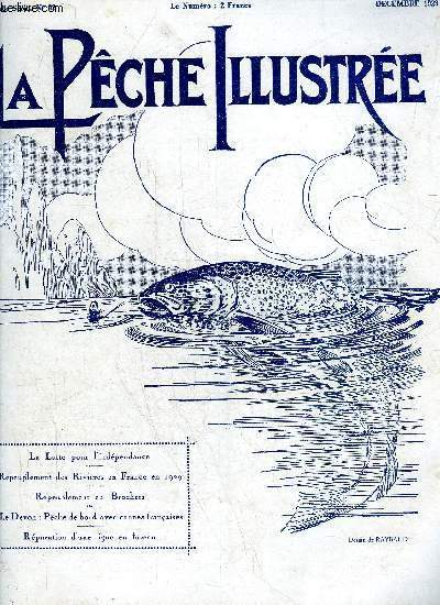 LA PECHE ILLUSTREE N 92 - Repeuplement des Rivires de France en 1929. - Allocation d'oufs et d'alevins de SalmonidsF. C. F.Les 