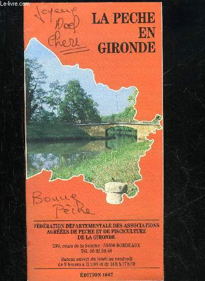 LA PECHE EN GIRONDE