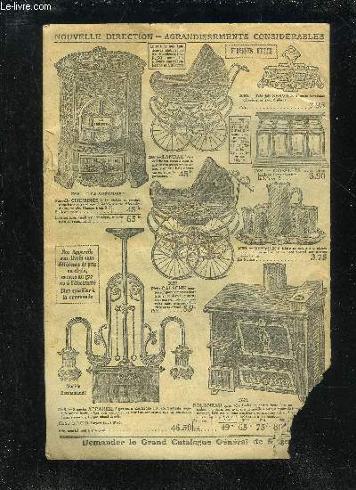 CATALOGUE DE VENTE