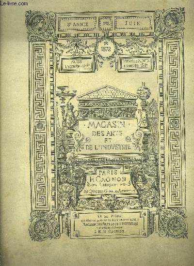 MAGASIN DES ARTS ET DES INDUSTRIE - TROISIEME ANNEE N 12