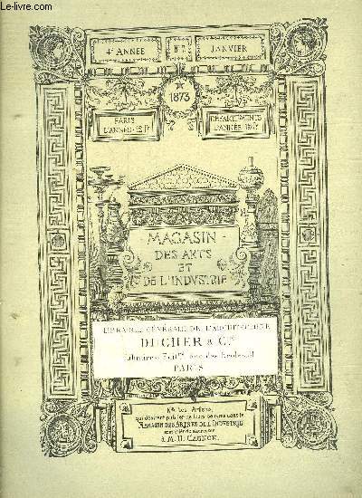 MAGASIN DES ARTS ET DES INDUSTRIE - QUATRIEME ANNEE N 7