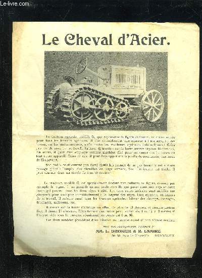 LE CHEVAL D'ACIER