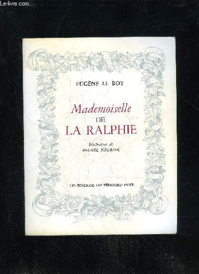 MADEMOISELLE DE LA RALPHIE