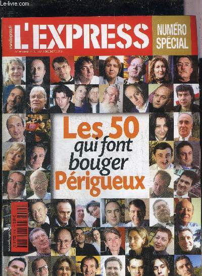 L'EXPRESS N2683 DU 5 AU 11 DECEMBRE 2002 - NUMERO SPECIAL LES 50 QUI FONT BOUGER PERIGUEUX.