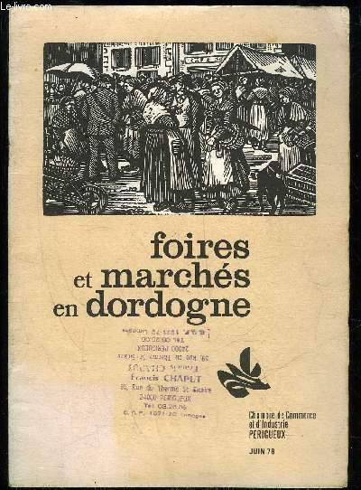 FOIRES ET MARCHES DE DORDOGNE