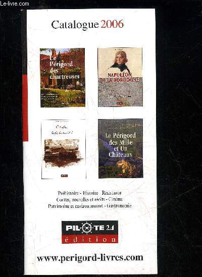 CATALOGUE 2006 - PILOTE 24 EDITION