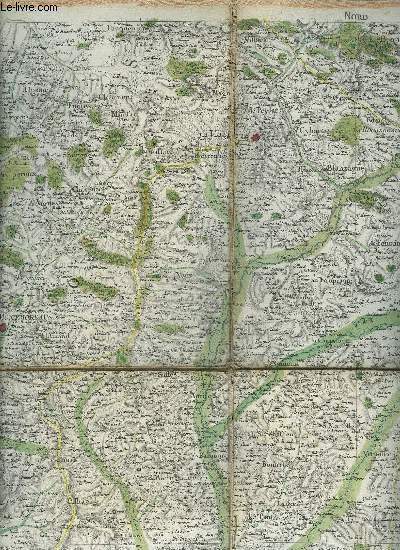 CARTE DESNOS - PERIGUEUX N70 - FEUILLE 121