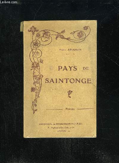 PAYS DE SAINTONGE - POESIE