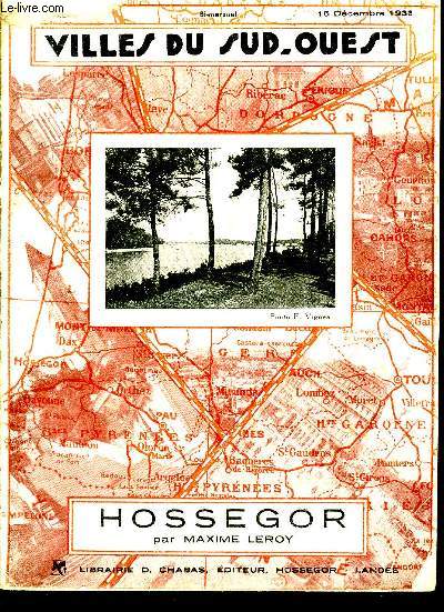 VILLES DU SUD OUEST - HOSSEGOR.