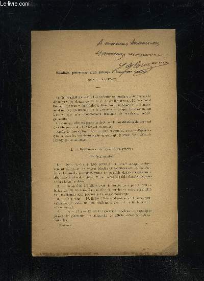 RESULTATS GEOLOGIQUES D'UN SONDAGE A BISCAROSSE (LANDES)