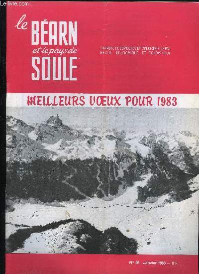 LE BEARN ET LE PAYS DE SOULE N 95 - .Les lections consulaires...30 membres titulaires...Les interventions de votre CCI..Pau-Uzein : nouveaux horaires.Spcial Etats-Gnraux des Entreprises-Allgez nos charges !.-Les 8proposit