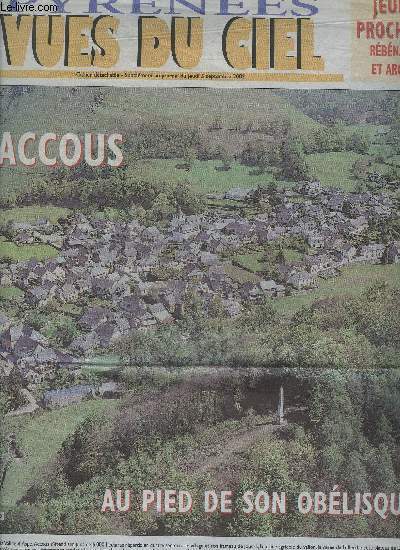 PYRENEES VUES DU CIEL - SUPPLEMENT AU JOURNAL DU 5 SEPTEMBRE 2002