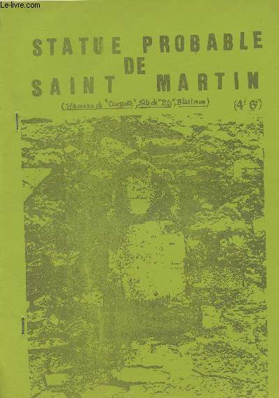 Statue probable de Saint Martin (Hameau de 