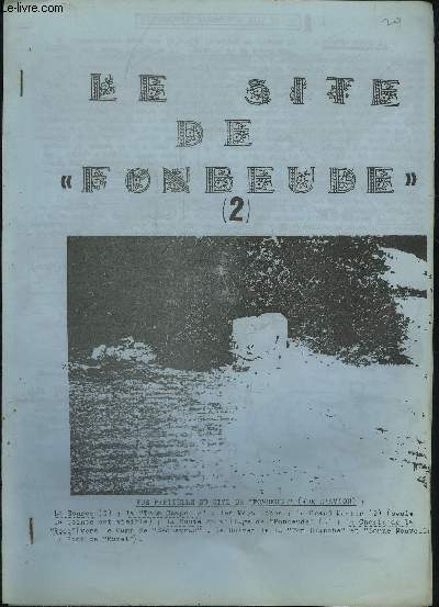 LE SITE DE FONBEUDE.