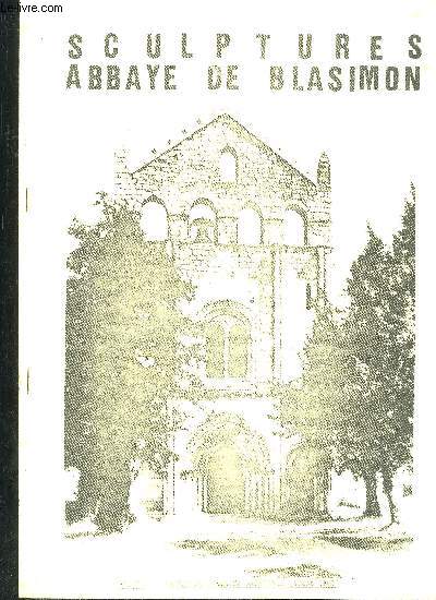 SCULPTURES ABBAYE DE BLASIMON.