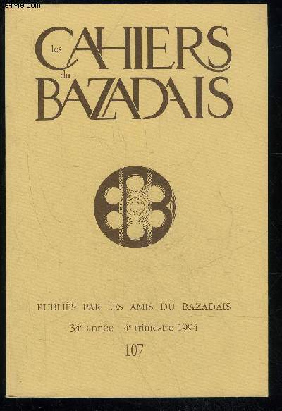 LES CAHIERS DU BAZADAIS N 107 - 4e trim. 94 - Myriam VIALATTE Le palais de justice de BazasExcursion du 1er Mai